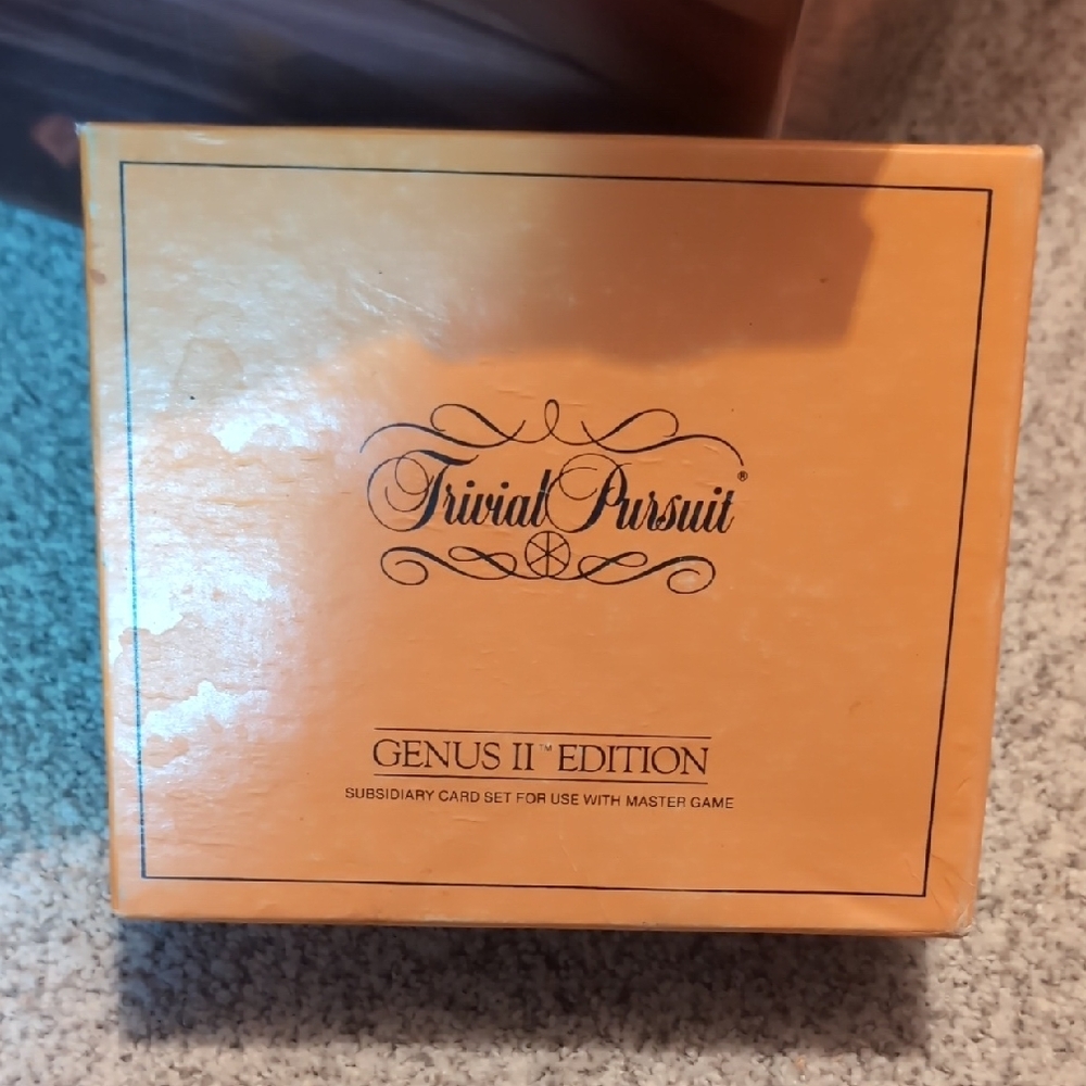 Trivial Pursuit Genus II Edition - Orange Box